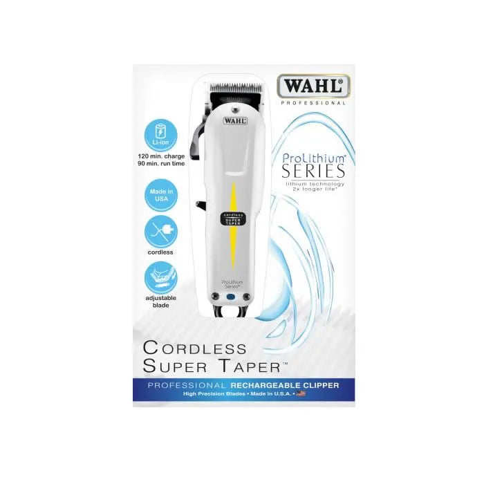 Wahl Super Taper Krachtige Heavy Duty Snoerloze Tondeuse