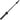 Halterstang, 180 cm olympiastang, staal, 200 kg draagvermogen, zwart