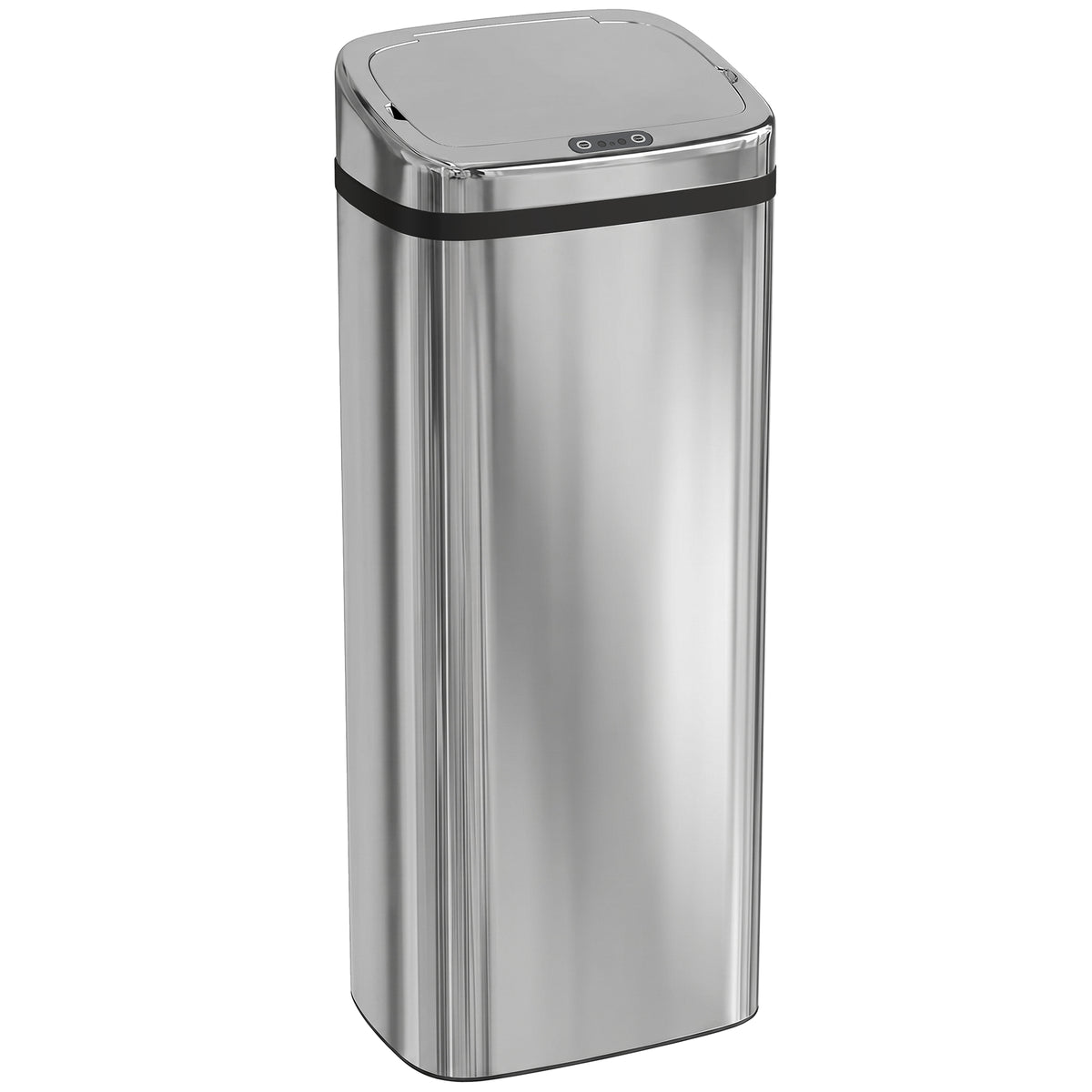 Sensor-prullenbak 50L automatische prullenbak met bewegingssensor, waterdichte afvalemmer voor kantoor