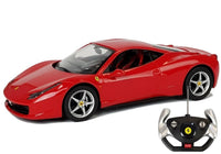 R/C Ferrari Italia Rastar 1:14 auto rood (2)