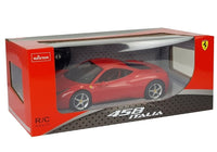 R/C Ferrari Italia Rastar 1:14 auto rood (8)