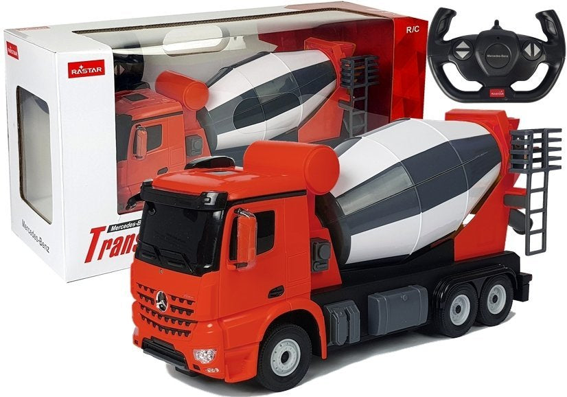 RC-auto Mercedes-Benz Arocs Rastar 1:14 rood