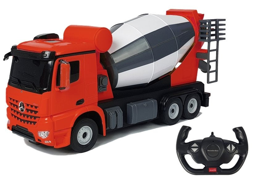 RC-auto Mercedes-Benz Arocs Rastar 1:14 rood (2)