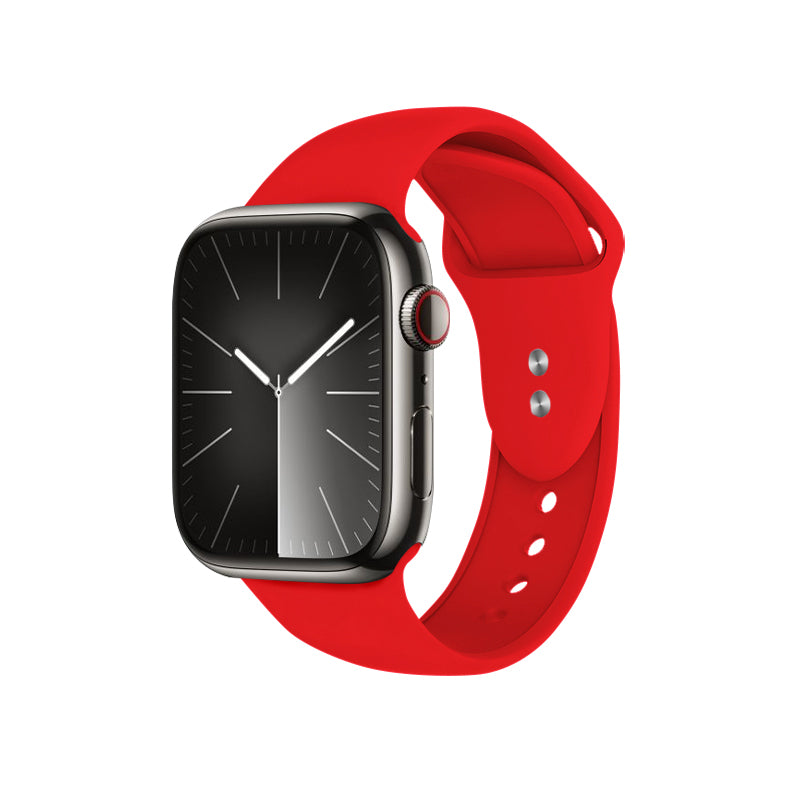 Crong Liquid - horlogebandje voor Apple Watch 38/40/41/42 mm (rood)