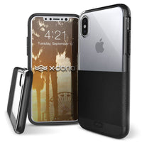 X-Doria Dash - hoesje voor iPhone X (zwart leer)