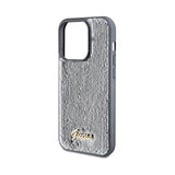 Guess Sequin Script Metal - hoesje voor iPhone 14 Pro Max (zilver) (6)