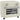 10L heteluchtoven voor grillen, bakken en frituren, timer, 1000W, vaatwasmachinebestendig, crème-wit
