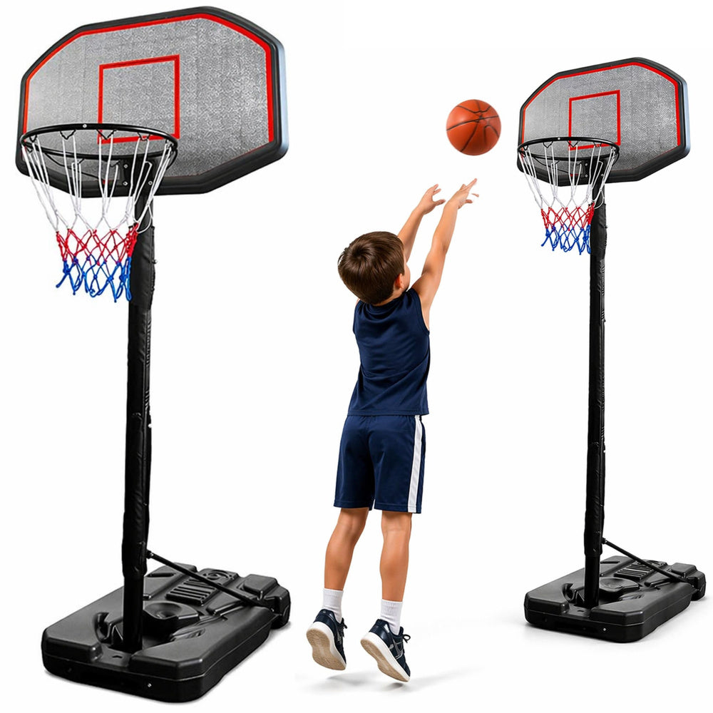 Basketbalset, vrijstaand, verstelbare standaard, 200–300 cm