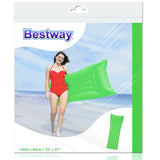 Bestway - Opblaasbaar luchtbed voor op het strand 183x69cm (groen) (2)