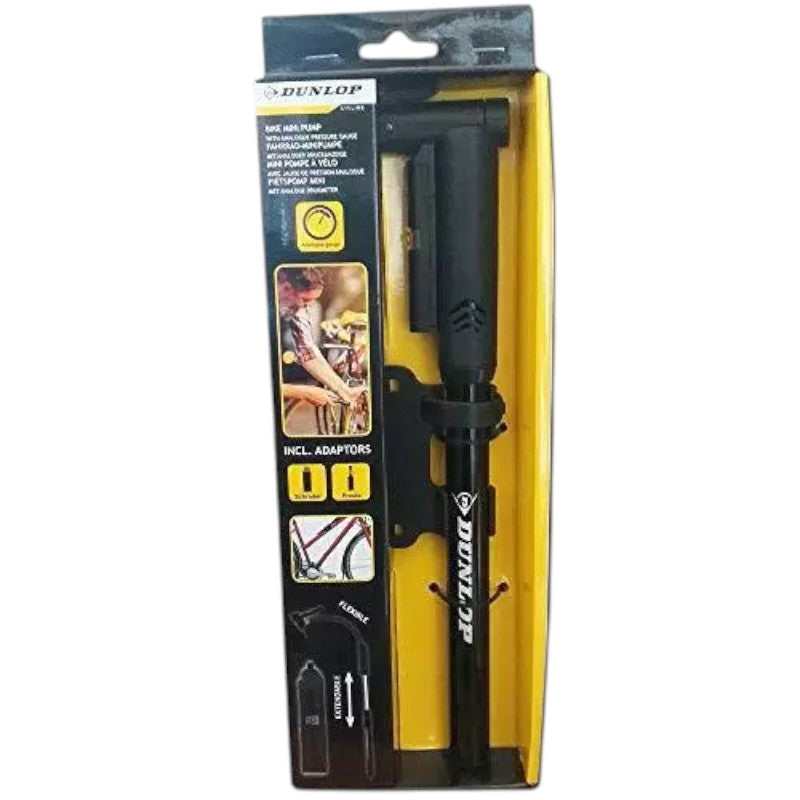 Dunlop - Fietspomp met manometer
