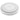 Budi - Draadloze Qi-oplader 10W + ingebouwde kabel (wit)