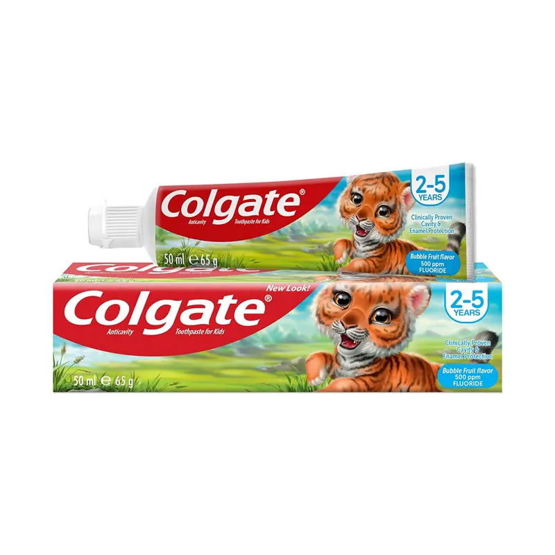 Colgate Tandpasta Bubble Fruit Kids 2-5 jaar 50ml