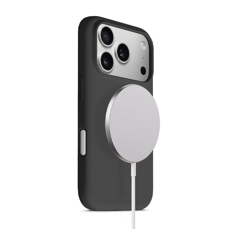 Crong Color Cover magnetische hoes - MagSafe voor iPhone 17 Pro Max (zwart)