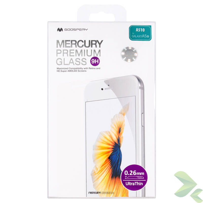 Mercury Premium Glass - 9H gehard glazen screenprotector Samsung Galaxy A5 (2016)