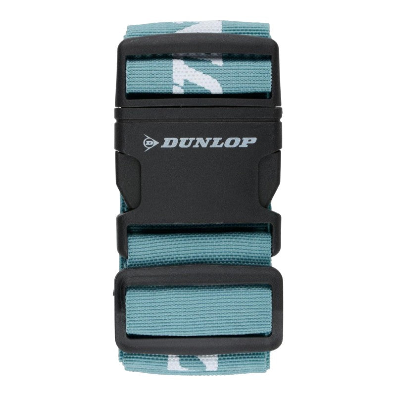 Dunlop - Veiligheidsriem voor koffer met gesp 180x5 cm (Turquoise)
