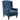 Elegante oorfauteuil, dik gestoffeerd, afneembare hoes, 74 x 86 x 102 cm, blauw