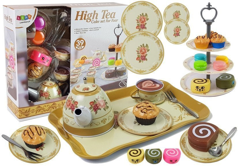Theeservies: servies + zoetwaren