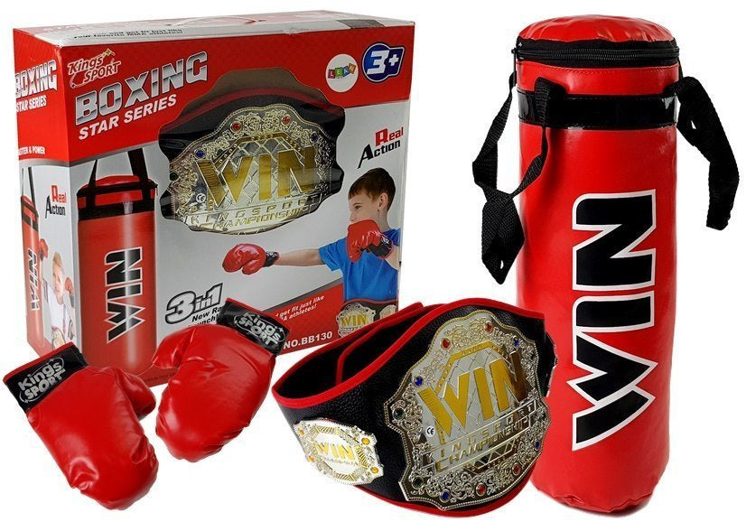 Boxset, tas, handschoenen, riem