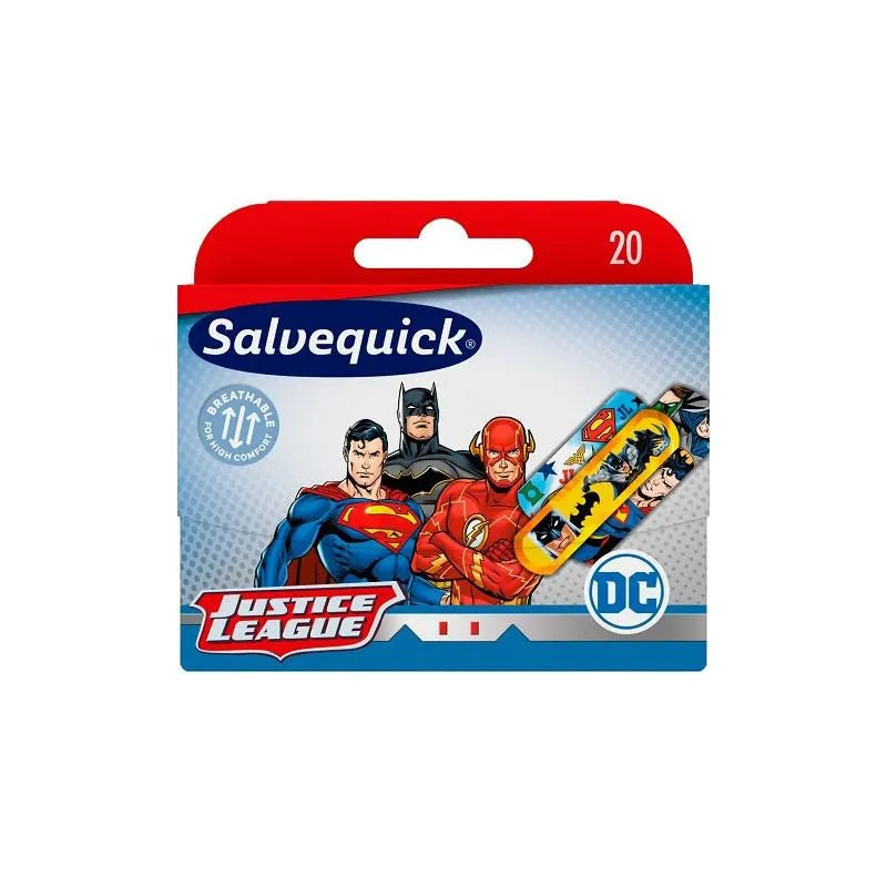 Salvelox Assorti Pleisters Justice League 20 stuks