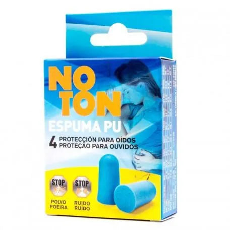 Noton gehoorbescherming oordopjes van schuimrubber 4st
