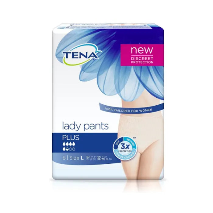 Tena Lady Pants Plus Size Large 8 stuks