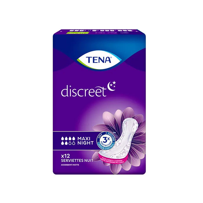 Tena Discreet Maxi Night 12 Stuks