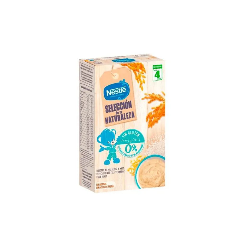 Nestlé Selección Naturaleza Rijst en Maïs Glutenvrij 4m 330g