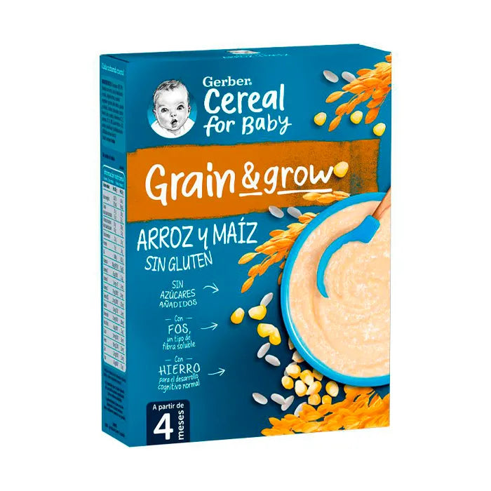 Gerber Papilla Rijst en Maïs Glutenvrij 250g