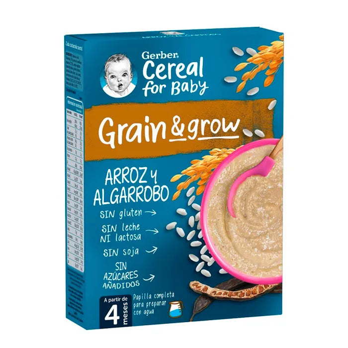 Gerber Rijst- en Johannesbroodmeelpap 250g