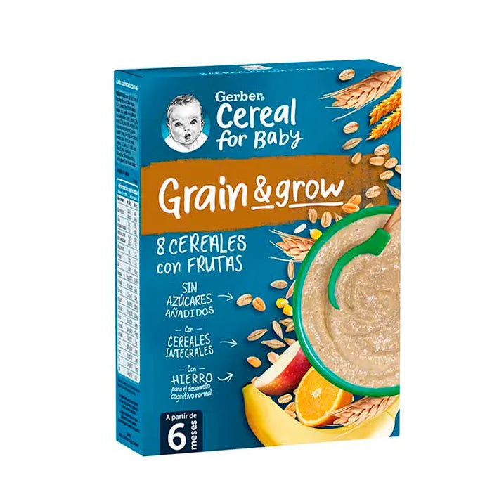 Gerber Papilla 8 Granen en Fruit 250g