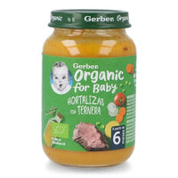 Gerber Organic Groente Kalfsvlees 1U 190g