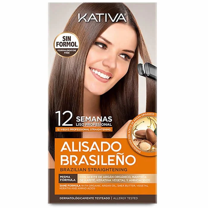 Kativa Braziliaanse Straightening Kit Original 12 Weken 225g