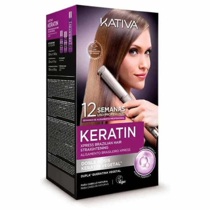 Kativa Keratin Braziliaanse Straightening Express Kit 150ml
