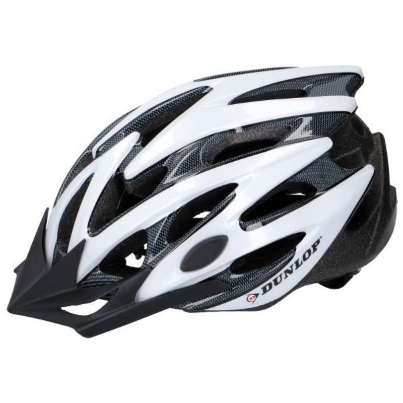 Dunlop - MTB-fietshelm maat S (wit en zwart)