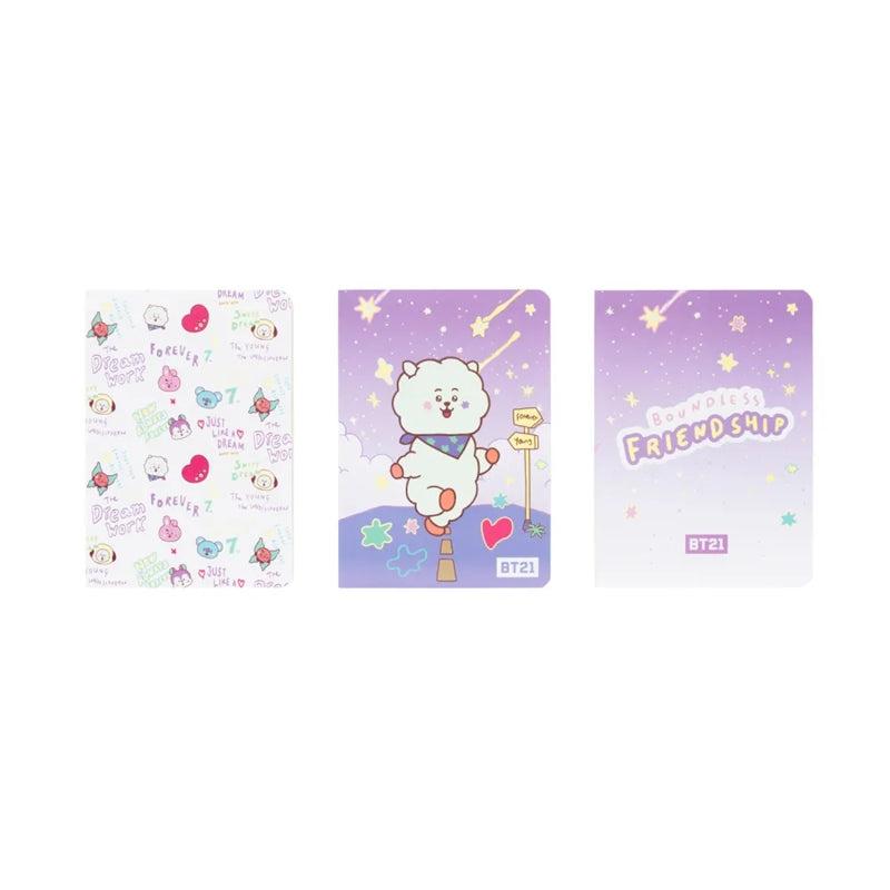 BT21 - Notitieboekset A6 RJ (3 stuks) (2)