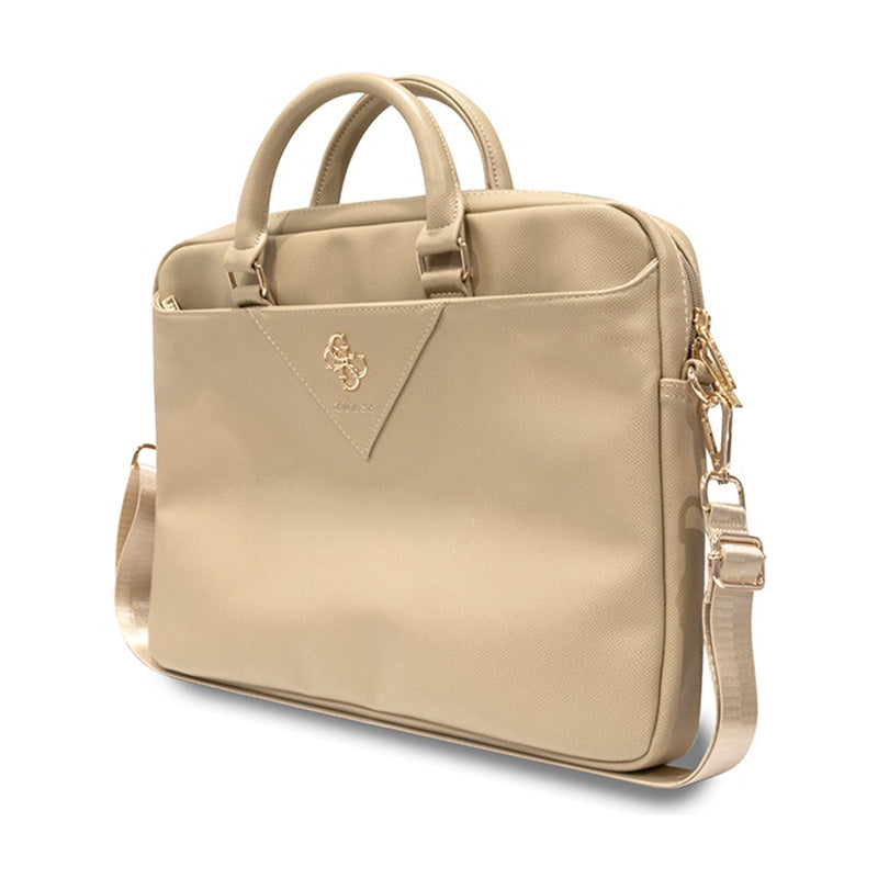 Guess Triangle 4G computertas - laptoptas 15" / 16" (goud) (2)