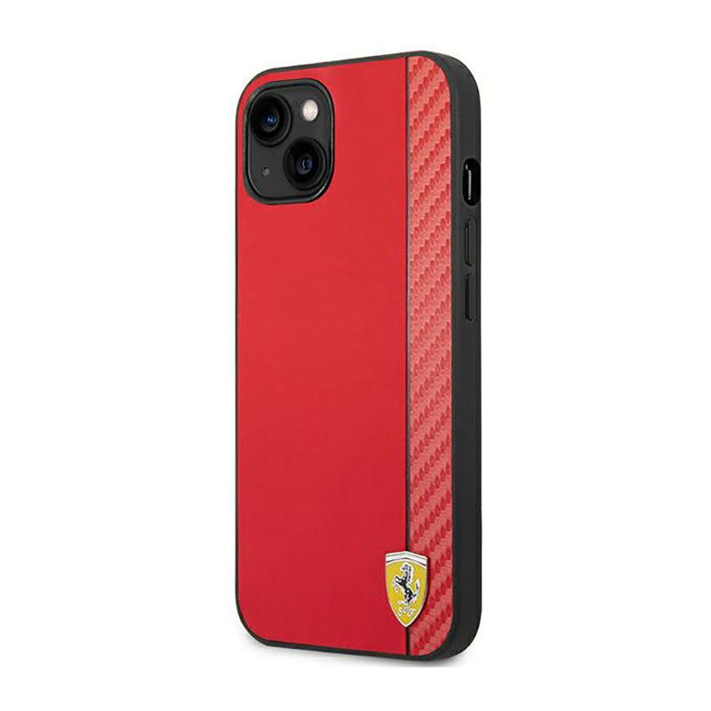 Ferrari Carbon - hoesje voor iPhone 14 Plus (rood) (2)