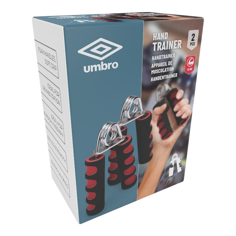 Umbro - Handknijper 15 kg 2 stuks (Rood) (2)
