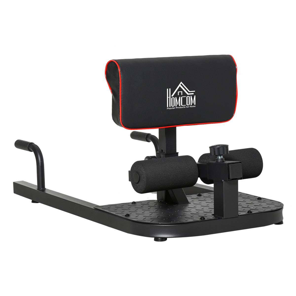 Sissy Squat-kniebuigtrainer, beentrainer, buik- en bilspiertrainer, 3-in-1 trainer, verstelbaar tot 120 kg