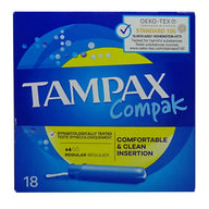 Tampax Compak Regular 18 stuks