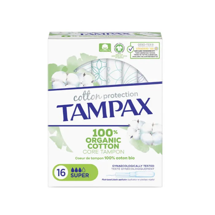 Tampax Organic Super Tampons 16 stuks
