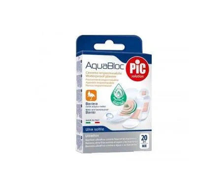 Pic Aquabloc Bactericide Kleefpleisters 22,5mm 20st