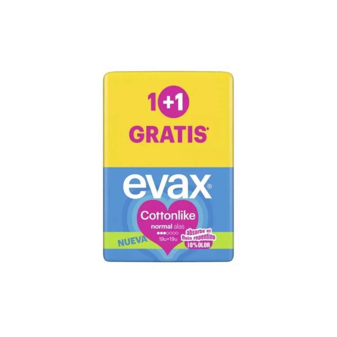 Evax Cottonlike Maandverband Normal 19 stuks
