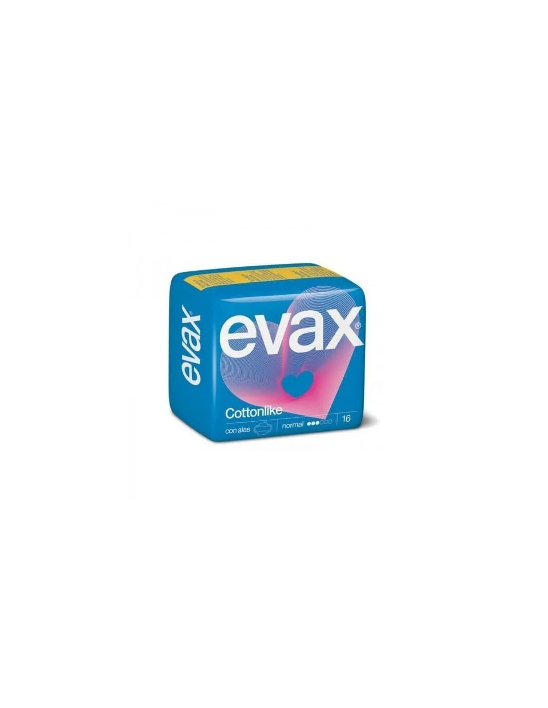 Evax Cottonlike maandverband Normal met vleugels 16