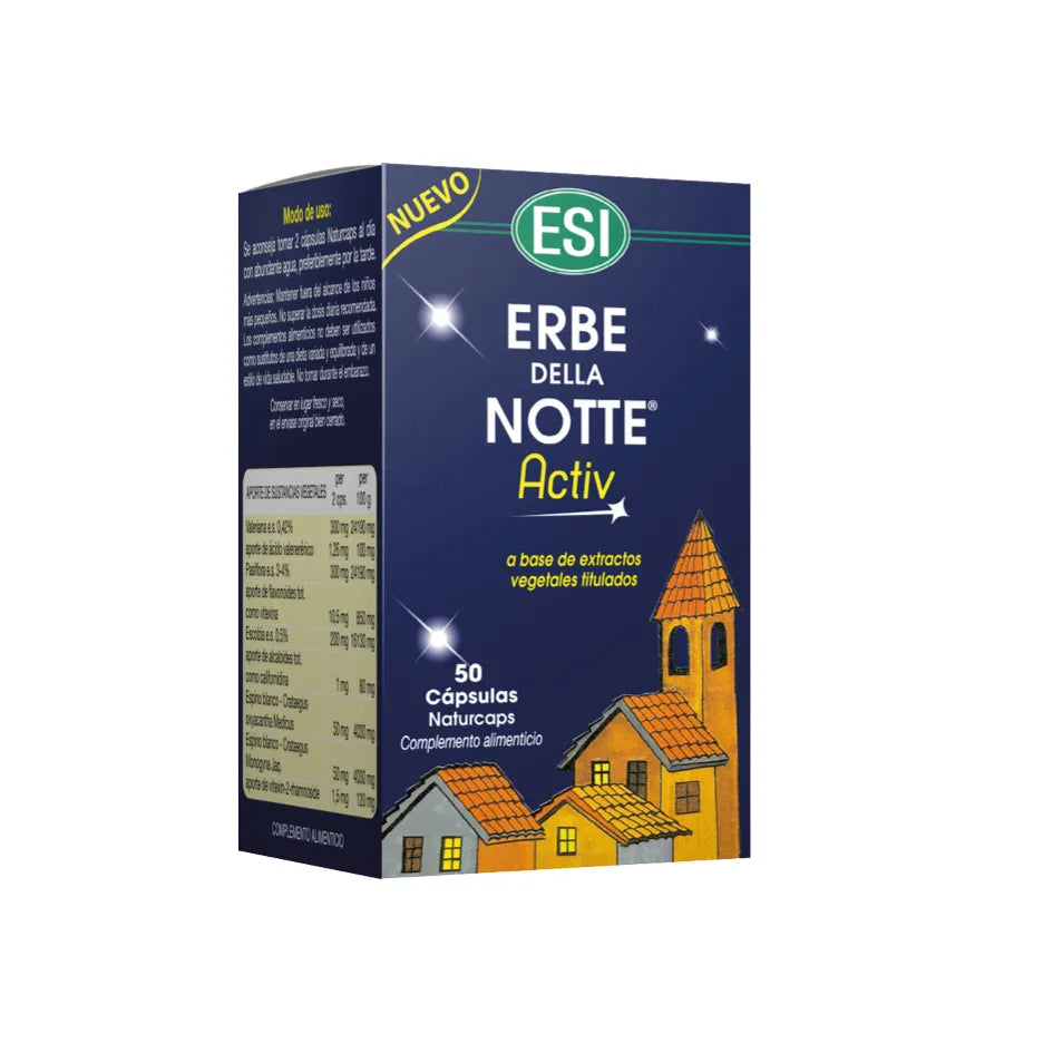 Esi Erbe Della Notte Activ 50 Natuurcapsules