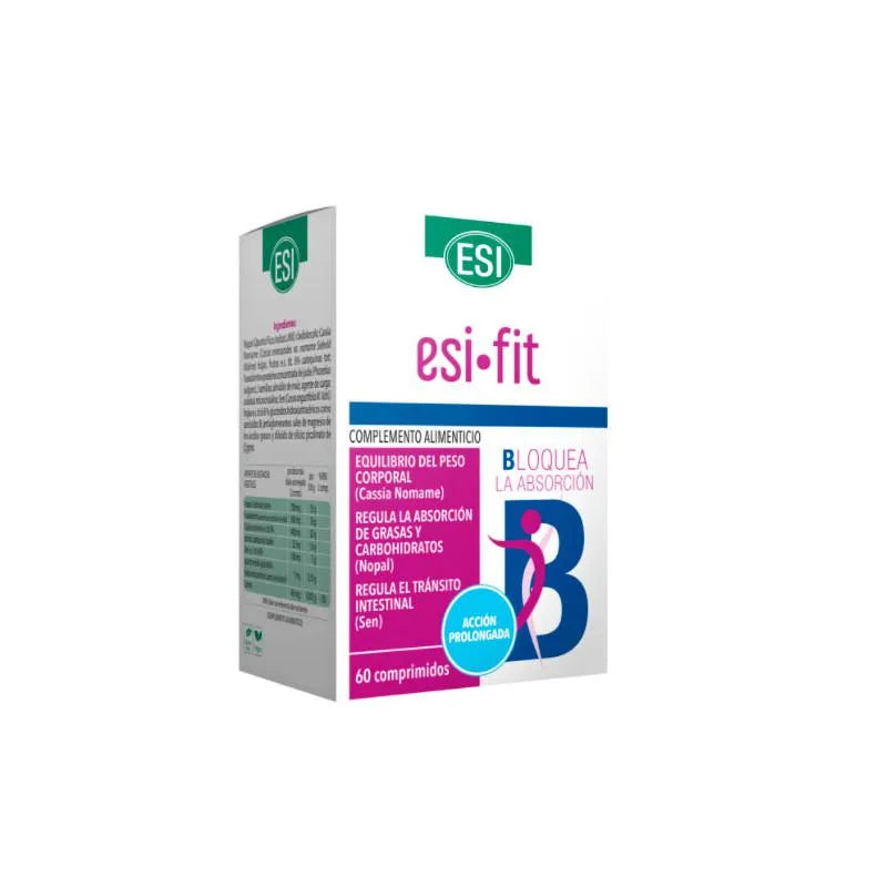 Esi Fit B Block Absorptie Langwerkend Voedingssupplement 60 Tabletten