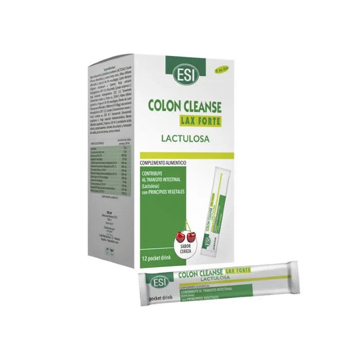 Esi Colon Cleanse Lax Forte Lactulose Pocket Drink 12 eenheden
