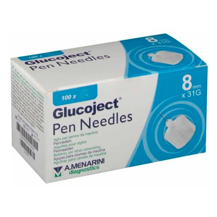 Menarini Glucoject insulinenaald 31Gx8mm 100 stuks
