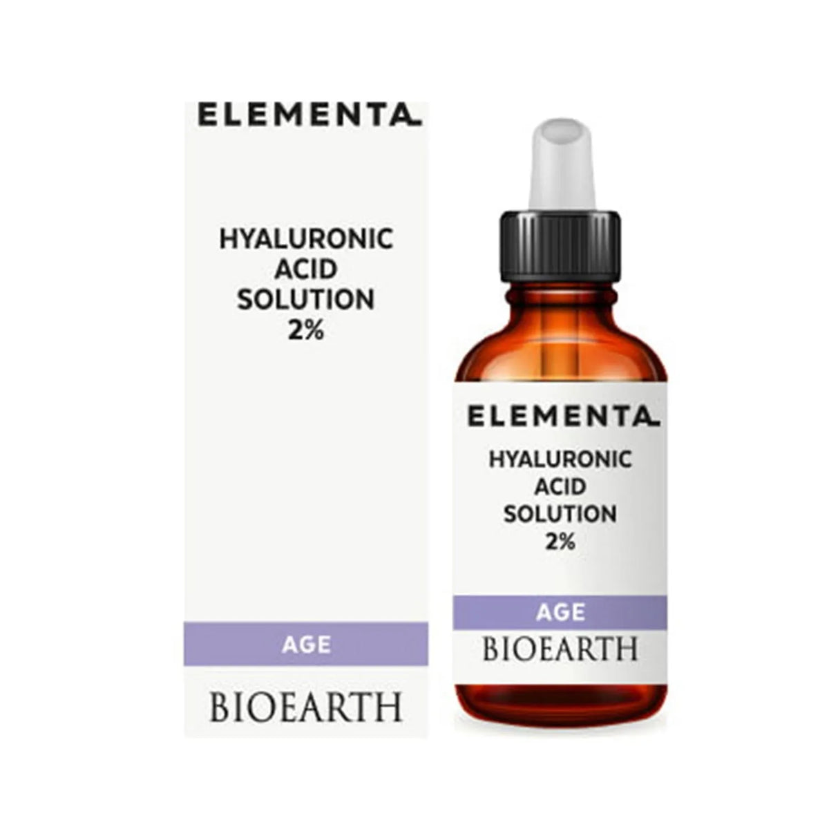 Bioearth Elementa Concentraat Age Solution Hyaluronzuur 10ml