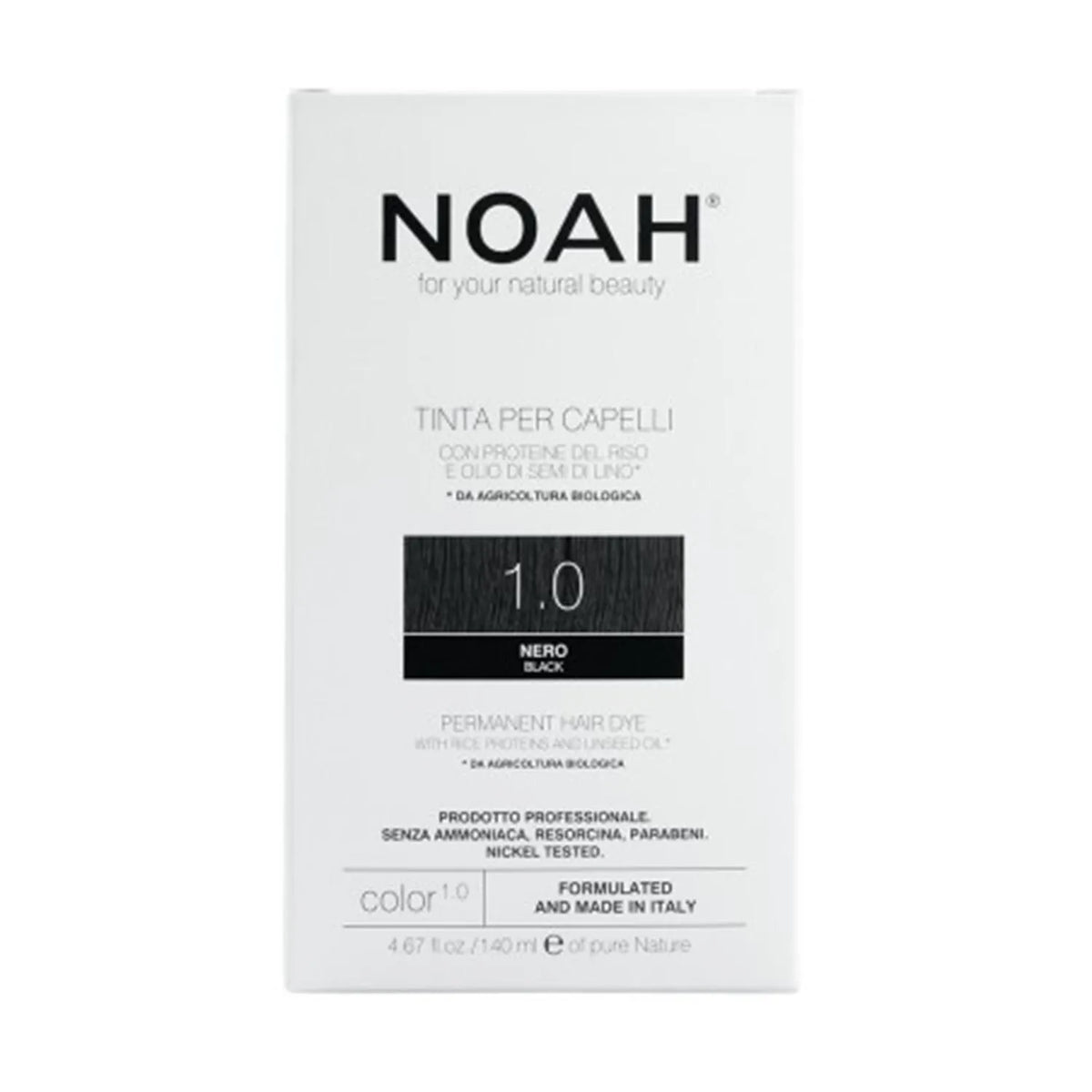 Noah Capilar Haarverf Zwart 140ml